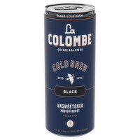 La Colombe Cold Brew, Black, Medium Roast, Unsweetened, 9 Fluid ounce