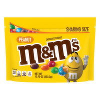 M&M'S Chocolate Candies, Peanut, Sharing Size, 10.7 Ounce