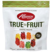 Albanese World's Best True to Fruit Exotic Fruits Gummi Candy, 25 Ounce