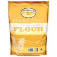 Wheat Montana 100% Whole Wheat Flour, Premium, Prairie Gold, 5 Pound