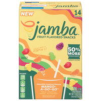 Jamba Fruit Flavored Snacks, Mango-A-Go-Go, 14 Each