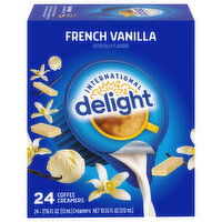 International Delight Coffee Creamer, French Vanilla, 24 Each