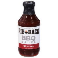 Rib Rack BBQ Sauce, Original, 19 Ounce