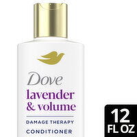 Dove Damage Therapy Conditioner Lavender & Volume, 12 Fluid ounce