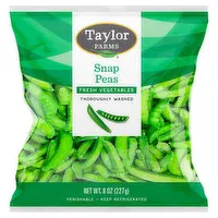 Taylor Farms Snap Peas, 8 Ounce