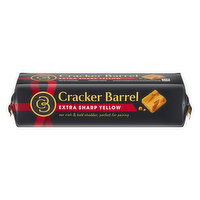 Cracker Barrel Cheese Chunk, Extra Sharp Cheddar Cheese, 8 Ounce