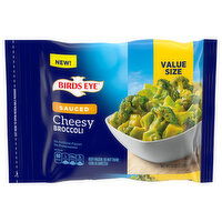 Birds Eye Broccoli, Cheesy, Sauced, Value Size, 38 Ounce