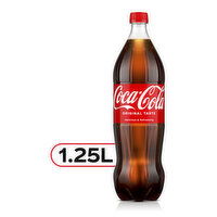 Coca-Cola Soda Soft Drink, 1.25 Litre