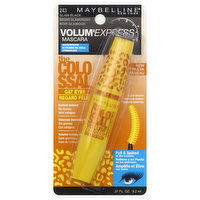 maybelline Volum'Express Mascara, Waterproof, Glam Black 243, 0.31 Ounce