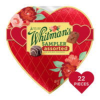 Whitman's Sampler Milk and Dark Chocolates, Assorted, 10.3 Ounce