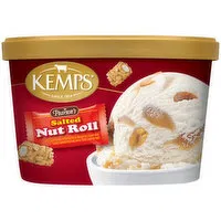 Kemps Pearson's Salted Nut Roll Ice Cream, 1.5 Quart