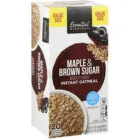 Essential Everyday Maple & Brown Sugar 20 Count, 30.2 Ounce