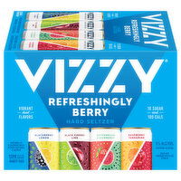 Vizzy Hard Seltzer, Refreshingly Berry, 12 Pack, Variety Pack, 12 Each