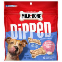 Milk-Bone Dipped Dog Snacks, Vanilla Yogurt Flavored, Biscuits, 12 Ounce