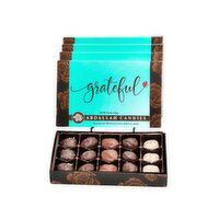 Abdallah Chocolates Greeting Card Box, Grateful Chocolate, 5.5 Ounce