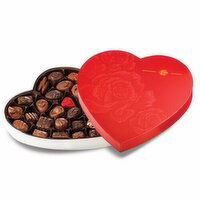 Abdallah Valentine’s Day Embossed Heart Box Assorted Chocolates, 12.25 Ounce