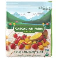 Cascadian Farm Organic Mango & Strawberry Blend, 32 Ounce