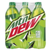 Mountain Dew Soda, 6 Pack, 6 Each