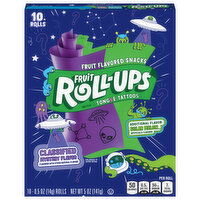 Fruit Roll-Ups Fruit Flavored Snacks, Classified Mystery Flavor/Solar Melon, 10 Each