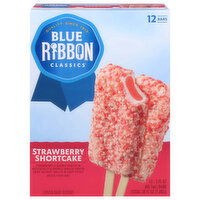 Blue Ribbon Classics Frozen Dairy Dessert, Strawberry Shortcake, 12 Each