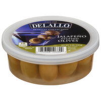 Delallo Olives, Stuffed, Jalapeno, 5 Ounce