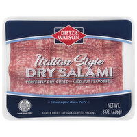 Dietz & Watson Dry Salami, Italian Style, 8 Ounce