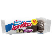 Hostess Donettes Donuts, Mini, Frosted, 6 Each