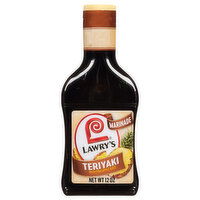 Lawry's Teriyaki With Pineapple Juice Marinade, 12 Fluid ounce