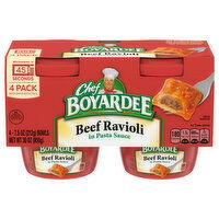 Chef Boyardee Beef Ravioli in Pasta Sauce, 4 Each