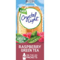 Crystal Light Raspberry Green Tea Naturally Flavored Powdered Drink Mix, 10 Each