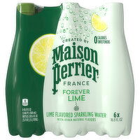 Maison Perrier Sparkling Water, Forever Lime, 6 Each