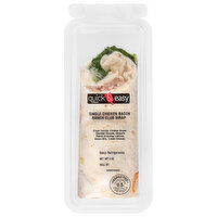 Quick & Easy Meals Single Chicken Bacon Ranch Club Wrap, 6 Ounce