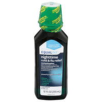 Equaline Nighttime Original Flavor Cold & Flu Relief, 12 Fluid ounce