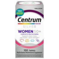 Centrum Silver Complete Women 50+ Multivitamin, 100 Each