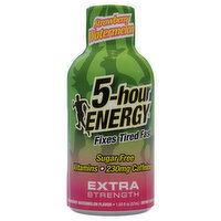 5-Hour Energy Extra Strength Strawberry Watermelon Energy Shot, 1.93 Fluid ounce