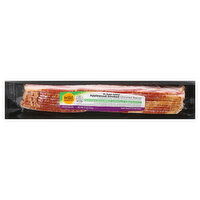 Wild Harvest Bacon, Uncured, No Sugar Added, Applewood Smoked, 12 Ounce