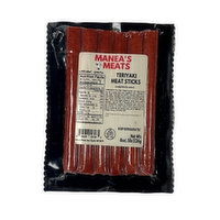 Manea's Meat Sticks, Teriyaki, 8 Ounce