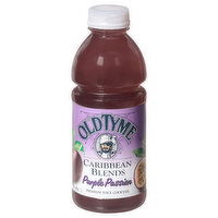 Old Tyme Caribbean Blends Juice Cocktail, Premium, Purple Passion, 20 Fluid ounce