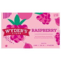 Wyder's Cider Cider, Raspberry, 6 Each