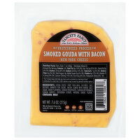Yancey's Fancy New York Smoked Gouda with Bacon Cheese, 7.6 Ounce