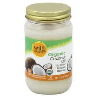 Wild Harvest Coconut Oil, Organic, 14 Ounce