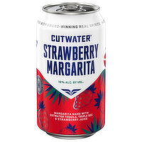 Cutwater Margarita, Strawberry, 355 Millilitre