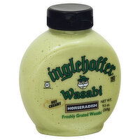 Inglehoffer Horseradish, Wasabi, Hot Creamy, 9.5 Ounce