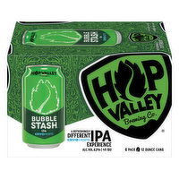 Hop Valley Bubble Stash Beer, IPA, 6 Pack, 6 Each