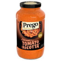 Prego Italian Sauce, Tomato with Ricotta, Creamy, 23.75 Ounce