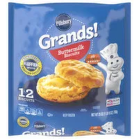 Pillsbury Grands! Biscuits, Buttermilk, 12 Each