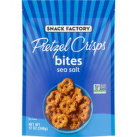 Snack Factory® Sea Salt Pretzel Crisps, 12 Ounce