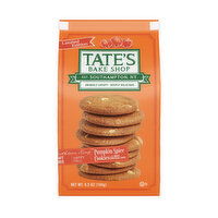 TATE'S Bake Shop Pumpkin Spice Cookies with White Chocolate Chips, Limited Edition, 6.5 oz, 6.5 Ounce