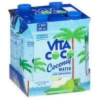 Vita Coco Coconut Water, The Original, 4 Pack, 4 Each