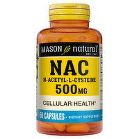 Mason Natural Nac, 500 mg, Capsules, 60 Each